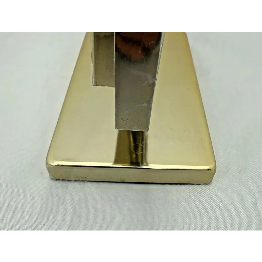 West Emory Two Sided Gold 6 X 8.25” Vanity Mirror
